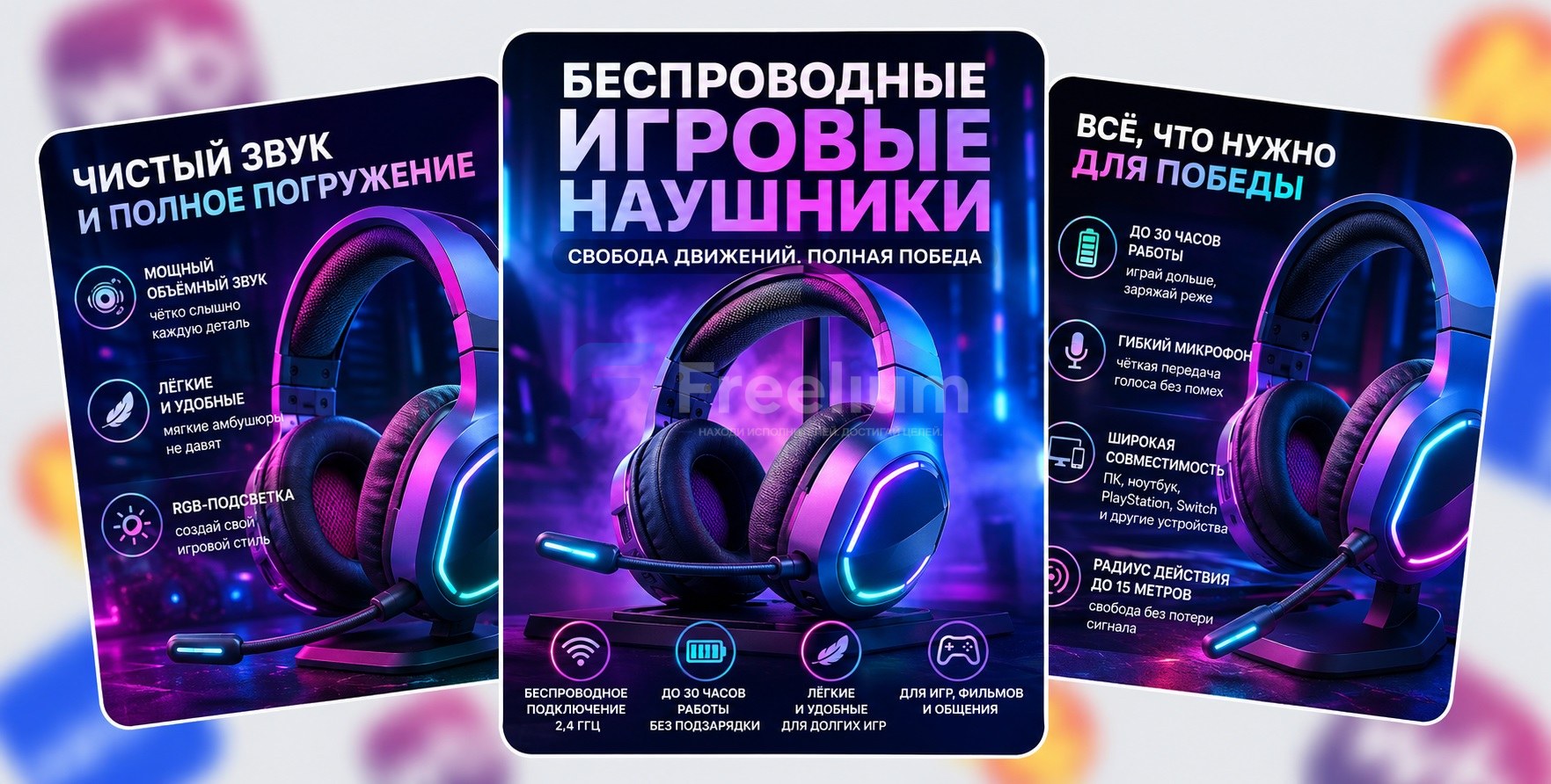 Изображение 5 услуги Создам 3 продающих карточки товара для маркетплейсов
